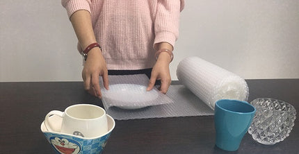 Small Bubble Wrap Roll 3/16 Inch x 12 Inch x 100 FT Perforated Cushioning Wrap