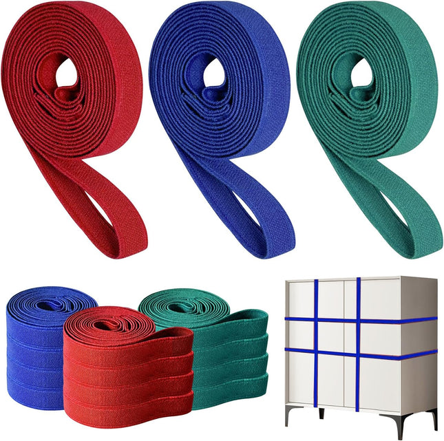 Moving Rubber Bands 12 Pack M,L,XL – Furniture & Blankets