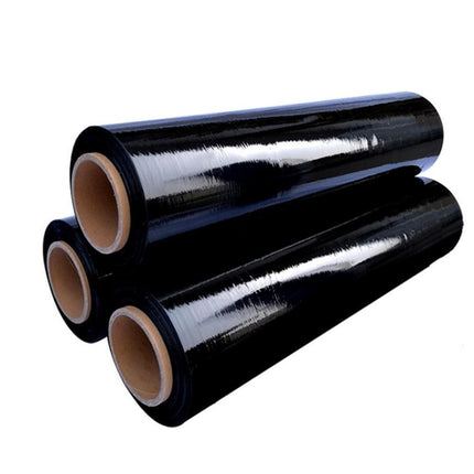 Black Stretch Wrap 18" x 1500 FT 80G