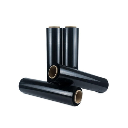 Black Stretch Wrap 18" x 1500 FT 80G