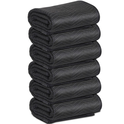 Heavy Duty Moving Blankets 65LB 80x72 – 6 Pack