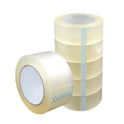 Clear Packing Tape 2" x 110 Yards 2 Mil – 6 Rolls