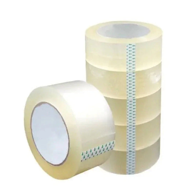 Clear Packing Tape 2" x 110 Yards 2 Mil – 6 Rolls
