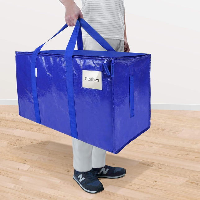 Moving Bags Extra Large Heavy Duty Waterproof — 6 Pack